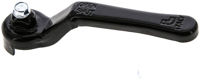 Kombigriff-schwarz, Größe 2, Standard (Stahl verzinkt und lackiert)