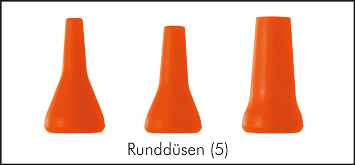 Gelenkschlauch, 1/2", Runddüse 12,7 mm Ø (innen)