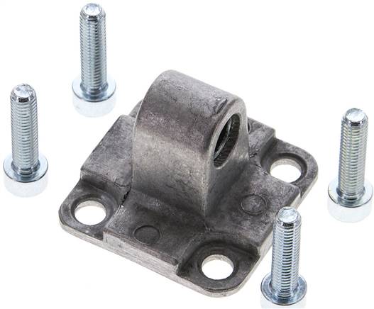 Laschenschwenkbefestigung für Kompaktzylinder 25 mm