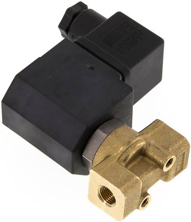 2/2-Wege Magnetventil G 1/8" stromlos geöffnet (NO),FKM 12V=