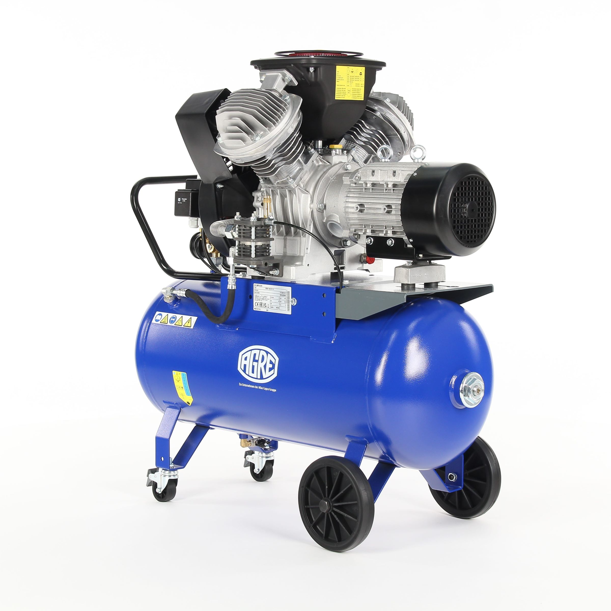 AUSSTELLER I AGRE Industrie-Kolbenkompressor Typ BOSS 7002 D 2.0 fahrbar, 4116002223