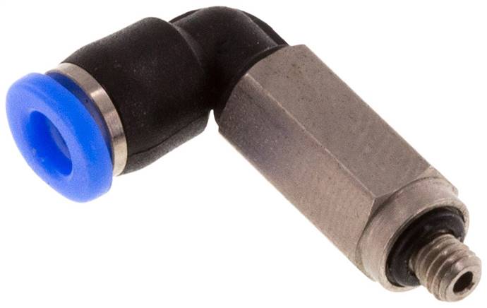 Winkel-Steckanschluss, lang M 3-3mm, IQS-Mini