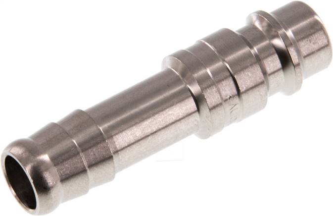 Kupplungsstecker (NW7,2) 10mm Schlauch, Edelstahl
