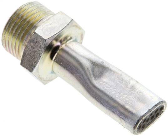 Softy Flachdüse, 14, G 3/8", Stahl verzinkt