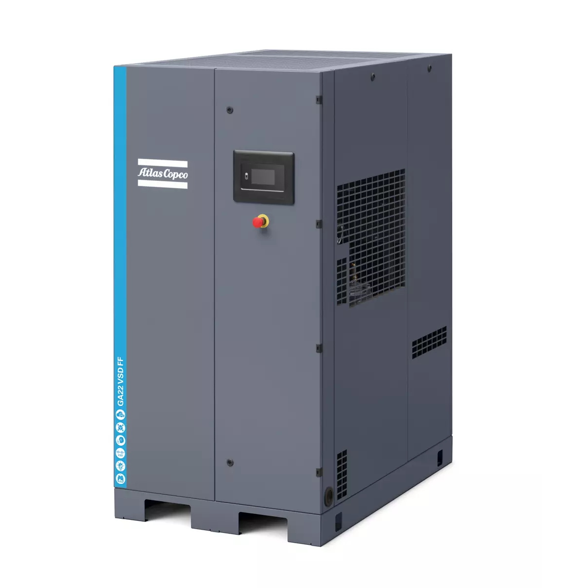 Atlas Copco Schraubenkompressor GA 30 VSD FF inkl. Kältetrockner - 13