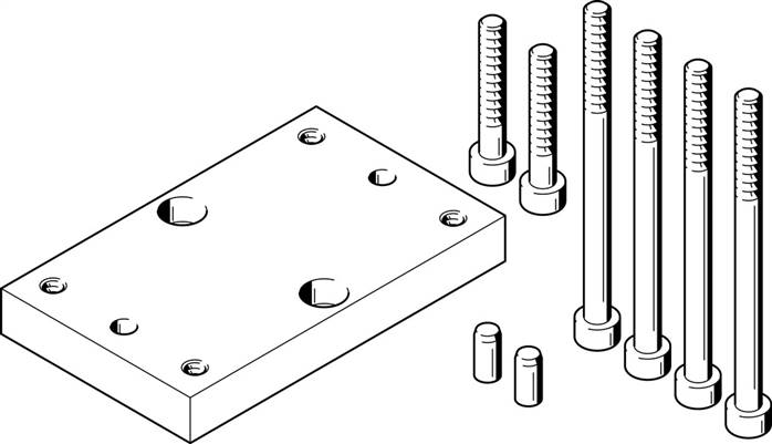 FESTO HAPG-SD2-49 (544643) Adapterbausatz