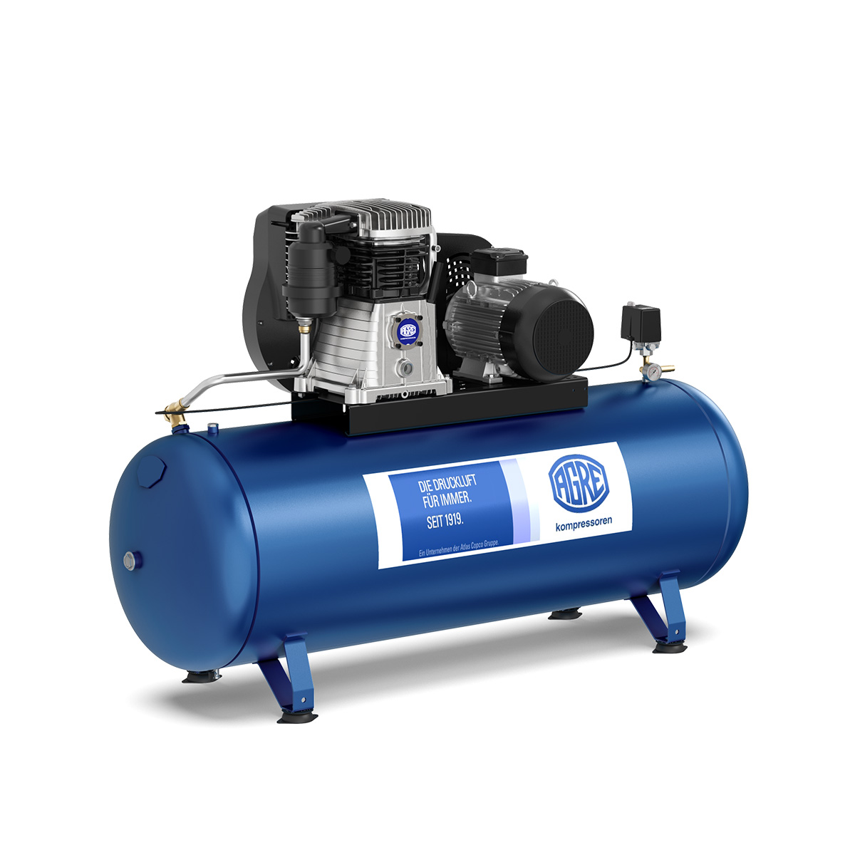 AGRE Kolbenkompressor PROFI TWISTER 1300-D-500