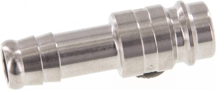 Kupplungsstecker (NW10) 10mm Schlauch, Edelstahl