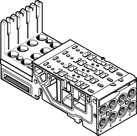 FESTO VMPA1-AP-4-1-EMM-8 (546804) Anschlussplatte