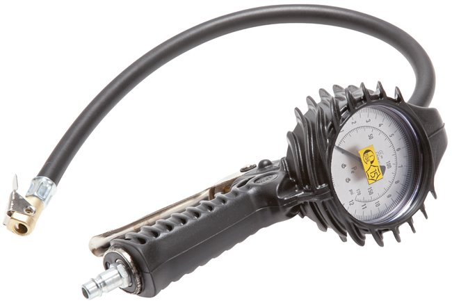 Handreifenfüller geeicht, 0 - 12 bar, Moment-Stecker