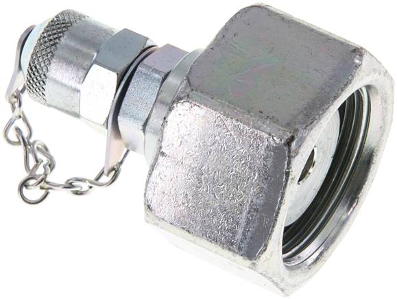 Messanschluss M16x2, 25 S-Dichtkegel, Stahl verzinkt