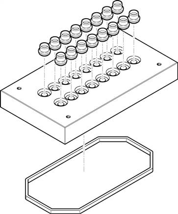 FESTO CPV14-VI-P8-1/8-D (539505) Multipol
