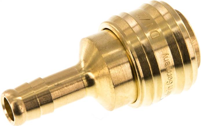 Schnellkupplung (NW7,2) 9 (3/8")mm Schlauch, Messing
