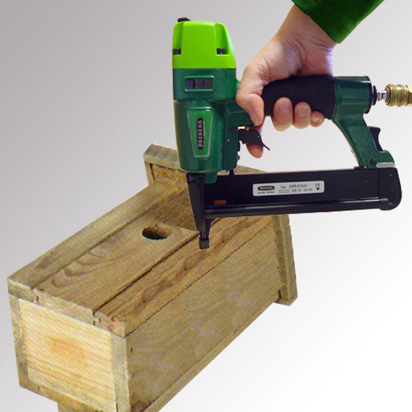 Prebena Druckluftnagler 2XR-ES40 + Werkzeugöl