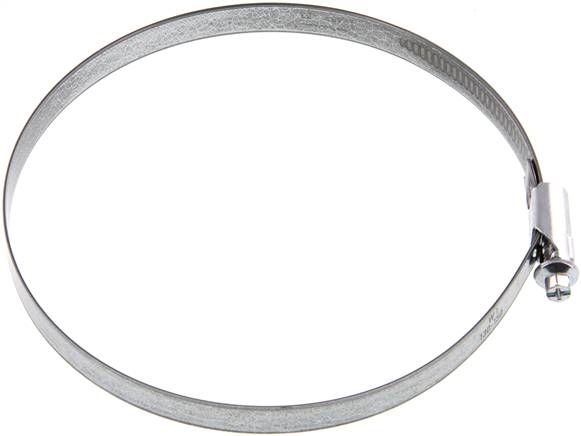 12mm Schlauchschelle 130 - 150mm, Stahl verzinkt (W1) (NORMA)