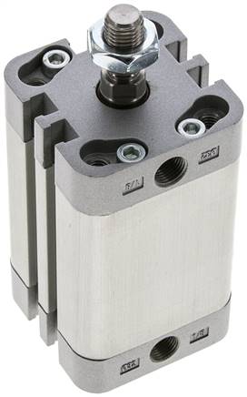 ISO 21287-Zylinder, doppeltw., Kolben 32mm, Hub 40mm, Kolbenstange AG