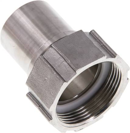 Schlauchtülle, EN14420-5 G 1-1/2"-38 (1-1/2")mm, 1.4408