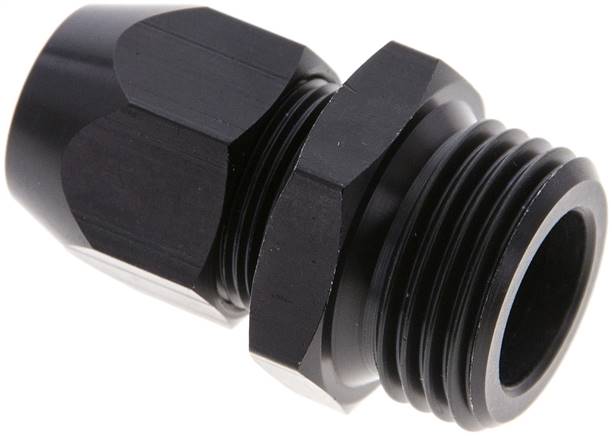 Gerade Verschraubung G 1/2"-12x6mm, Aluminium