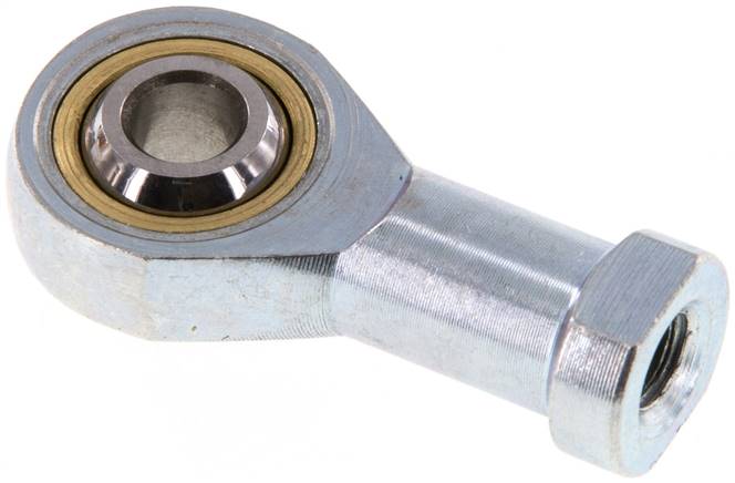 Gelenkkopf, M 6, Stahl verzinkt
