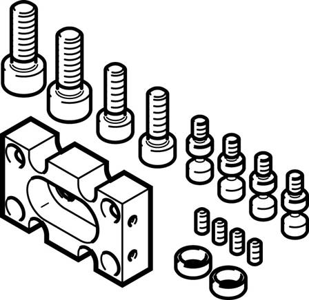 FESTO DHAA-G-G6-12-B11-20 (1278364) Adapterbausatz