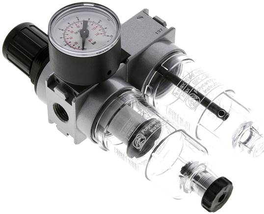 MULTIFIX Wartungseinheit (0), 2-tlg., G 1/4", 0,2 - 6 bar