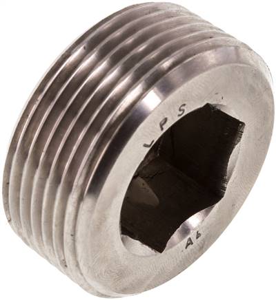 Verschlussstopfen Innenskt. R 1-1/4", V4A