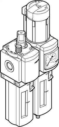 FESTO MSB4-1/4-FRC5:J1M1-Z (531118) Wartungsgeräte-Kombination