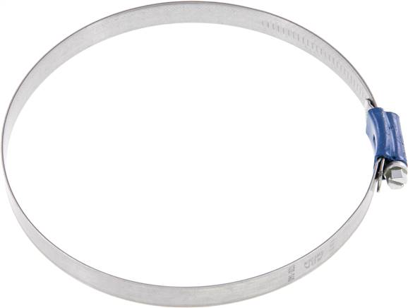 12mm Schlauchschelle 120 - 140mm, Stahl verzinkt (W1) (ABA)