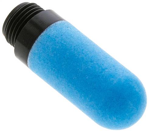 Kunststoff-Schalldämpfer, gesintert (Eco), G 1/2"