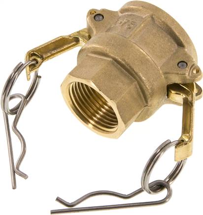 Kamlock-Kupplung (D) Rp 3/4"(IG), Messing