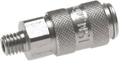 Schnellkupplung (NW2,7) G 1/8"(AG), Messing vernickelt