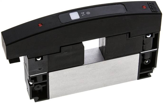 Magnetventil für RE46, 5/2-Wege mit mech. Federrückstellung (monostabil)