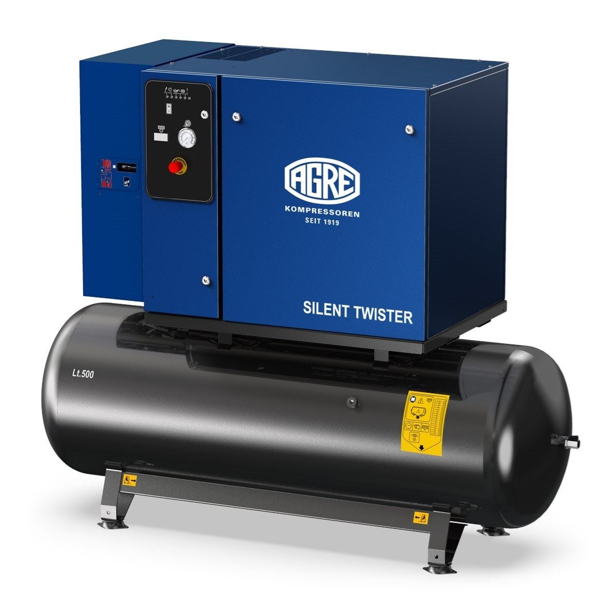 AGRE Kolbenkompressor SILENT DRY TWISTER 900D 500 ST