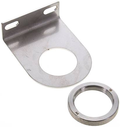 Haltewinkel mit Mutter M35x1,5