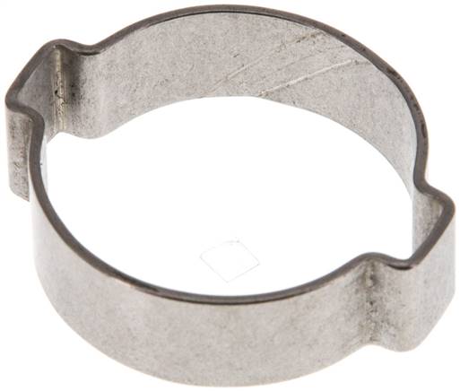 2-Ohr-Schlauchschelle 24 - 28mm, 1.4307 (W4)