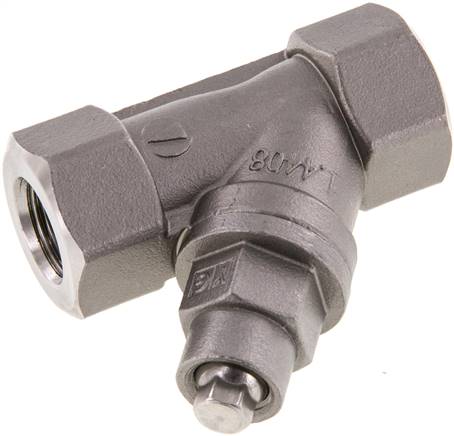 Edelstahl-Schmutzfänger G 3/8", PN 40, Maschenweite 0.8 mm
