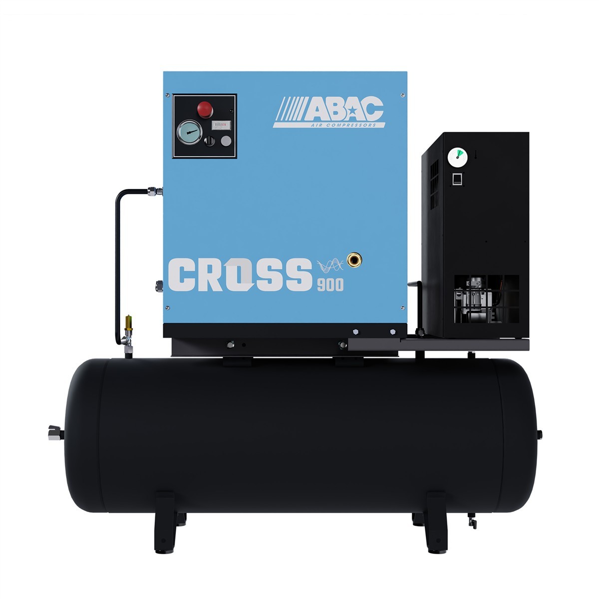 Compressore a vite ABAC CROSS 900E 200 litri, 1839025642