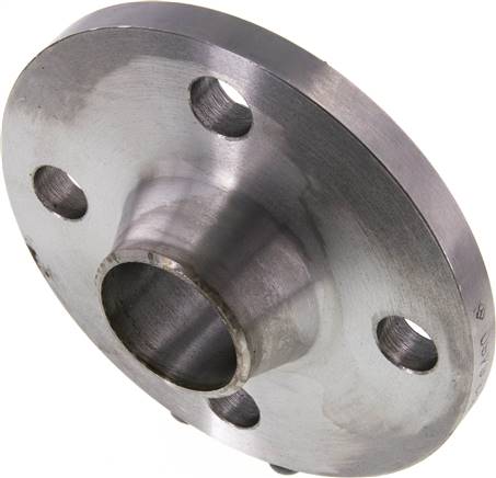 Vorschweißflansch DN40-PN16 (DIN), DIN 2633, 48,3mm, Stahl schwarz