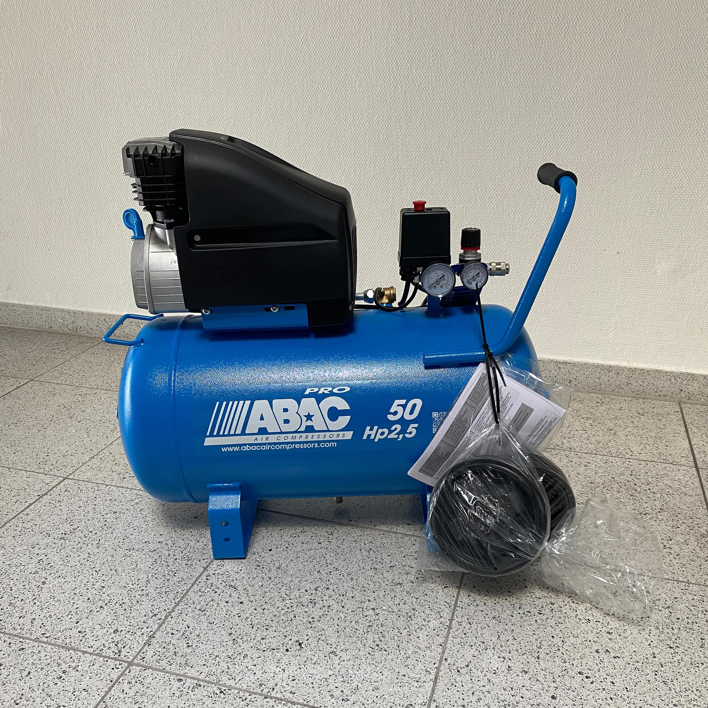 AUSSTELLER ABAC Kompressor MONTECARLO L25P – Der flexible Montagehelfer!