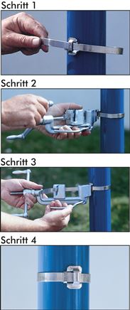 Band-It-201, 15,9 (5/8") mm, Band (30,5 m Kunststoff-Container)
