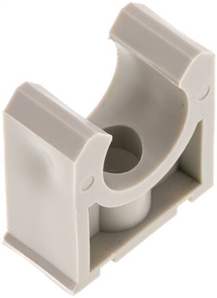 Rohrklemme 20mm, Polypropylen (grau)