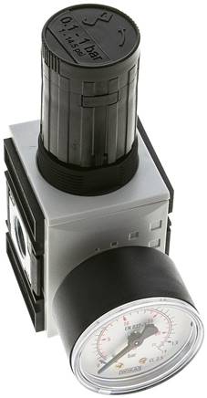 FUTURA Druckregler, G 3/8", 0,1 - 1bar, mit durchgehender Druckversorgung