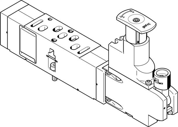 FESTO VABF-S3-1-R7C2-C-6 (546791) Reglerplatte