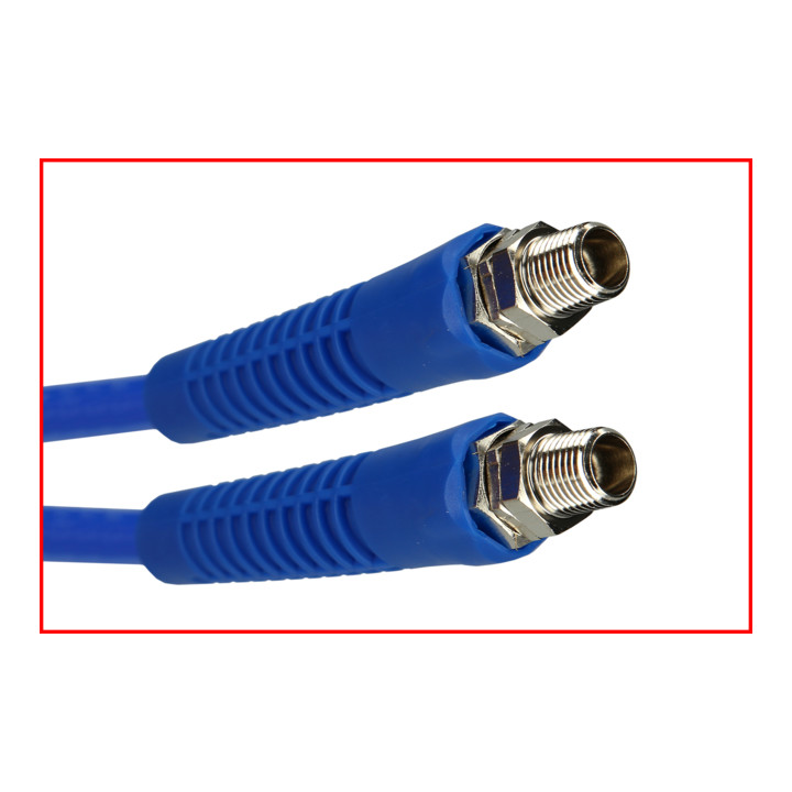 KS Tools PU-Druckluft-Spiralschlauch, Ø 8mm, G1/4 AG, 15 m