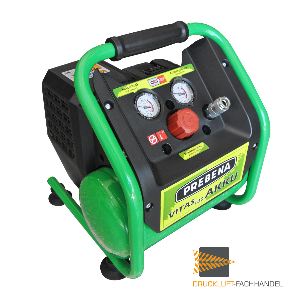 Der neue Prebena VITAS 100 Akku-Kompressor - flexibel & leistungsstark!