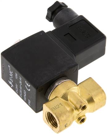 2/2-Wege Messing-Magnetventil G 1/4" 24 V= Eco (NO)