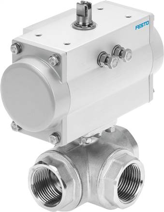 FESTO VZBM-A-1/2"-RP-25-F-3L-B2-PB20 (8070268) Kugelhahn-Antriebseinheit