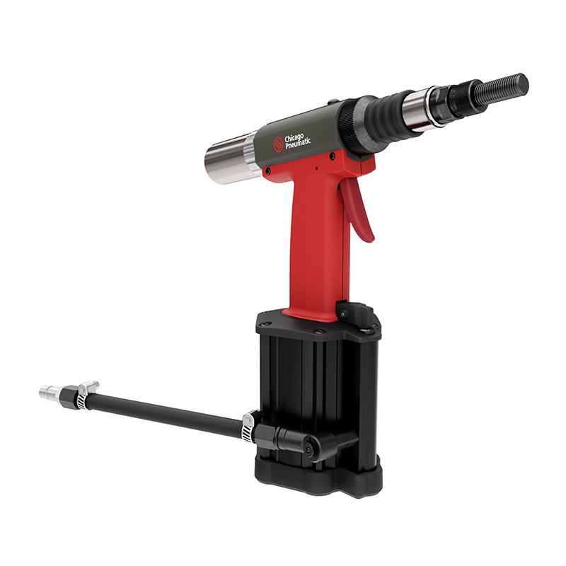 Chicago Pneumatic Druckluft Nietmutternsetzer, Nietmuttern von M3 bis M12