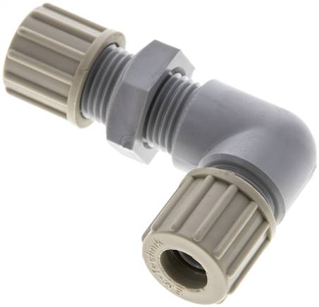 Winkel-Schott-Verschraubung 10x8mm, PA