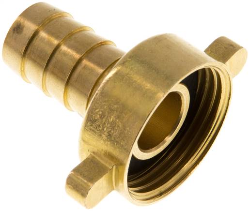 2/3-Schlauchtülle, mit Mutter G 3/4"-13 (1/2")mm, gerade